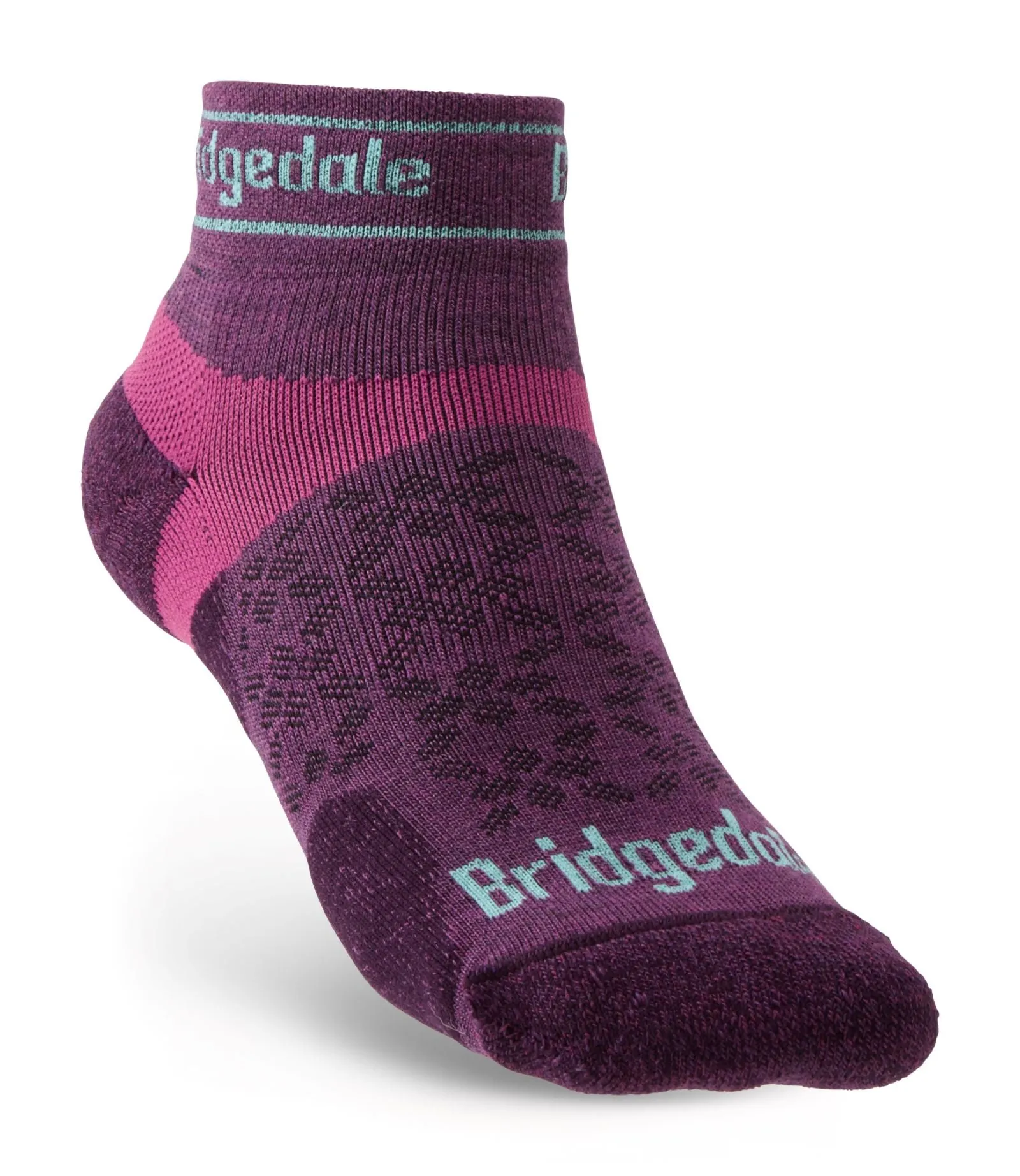 Bridgedale Womens Trail Run Ultralight T2 Merino Sport Low  Socks