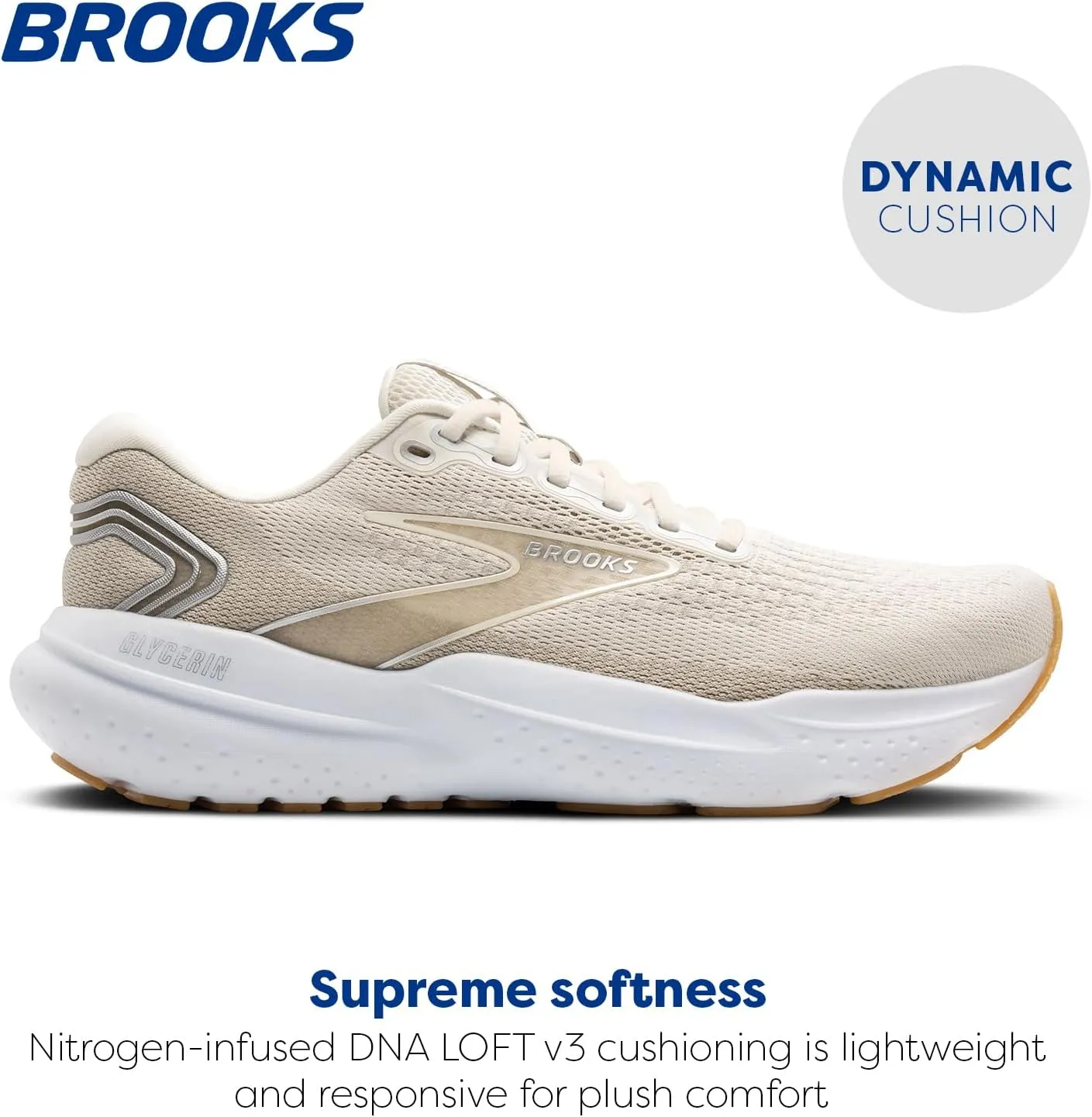 Brooks Mens Glycerin 21 Neutral Running Shoe