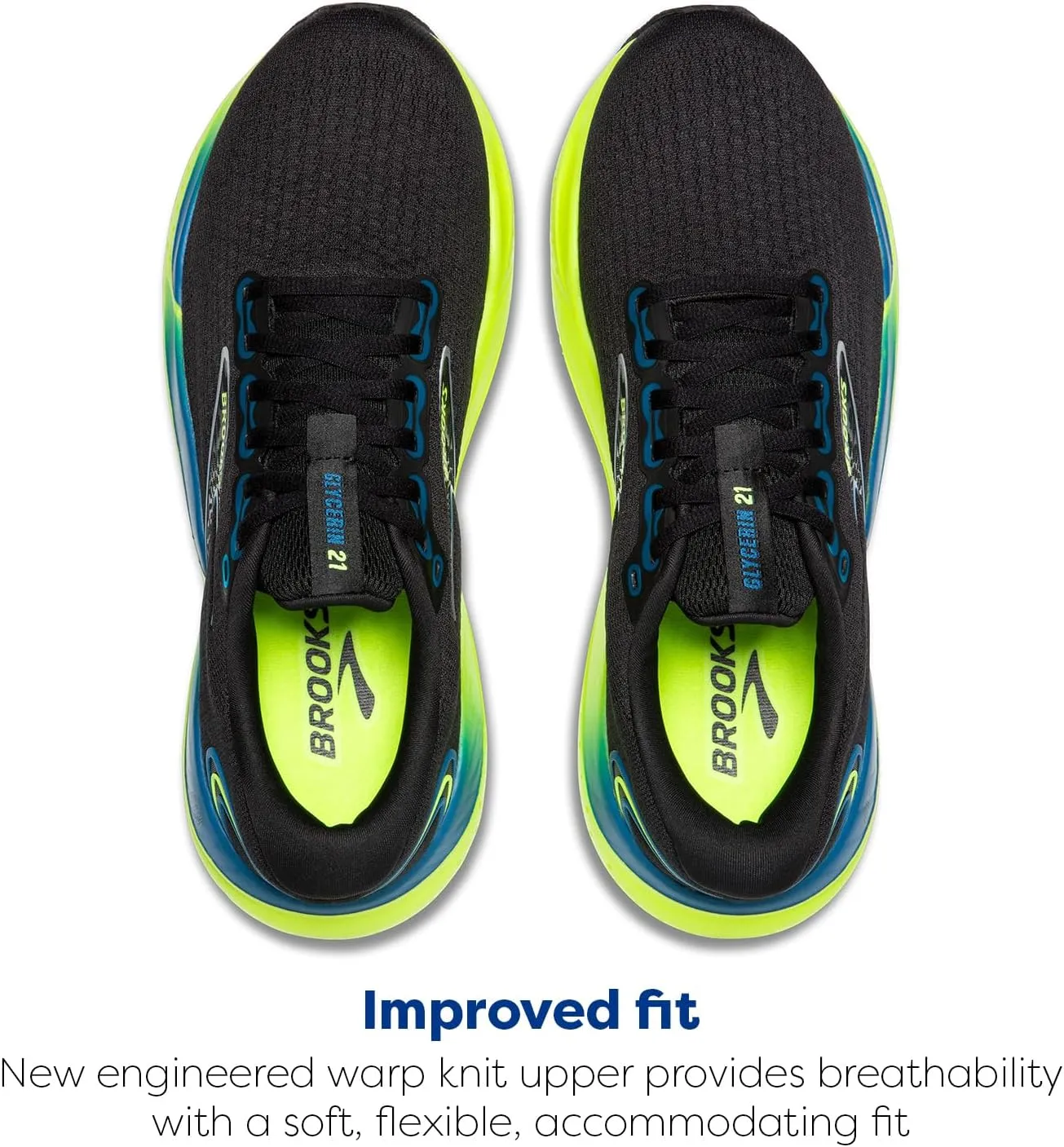 Brooks Mens Glycerin 21 Neutral Running Shoe