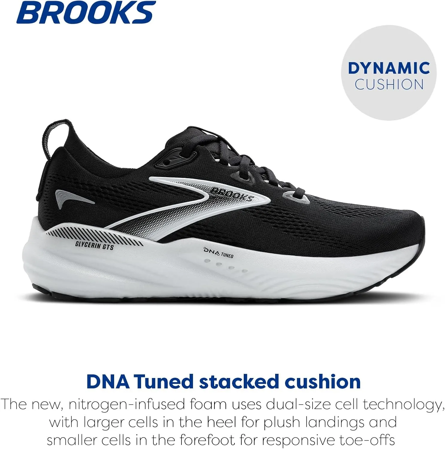 Brooks Men??s Glycerin GTS 22 Supportive Running Shoe