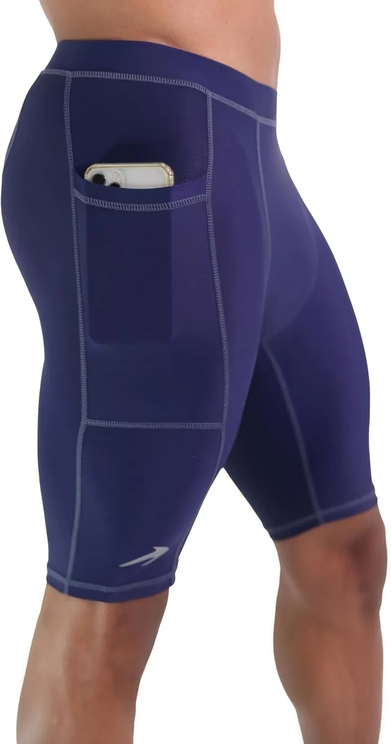 Compression Shorts Men for Biking, Running | Athletic Mens Underwear for Workout