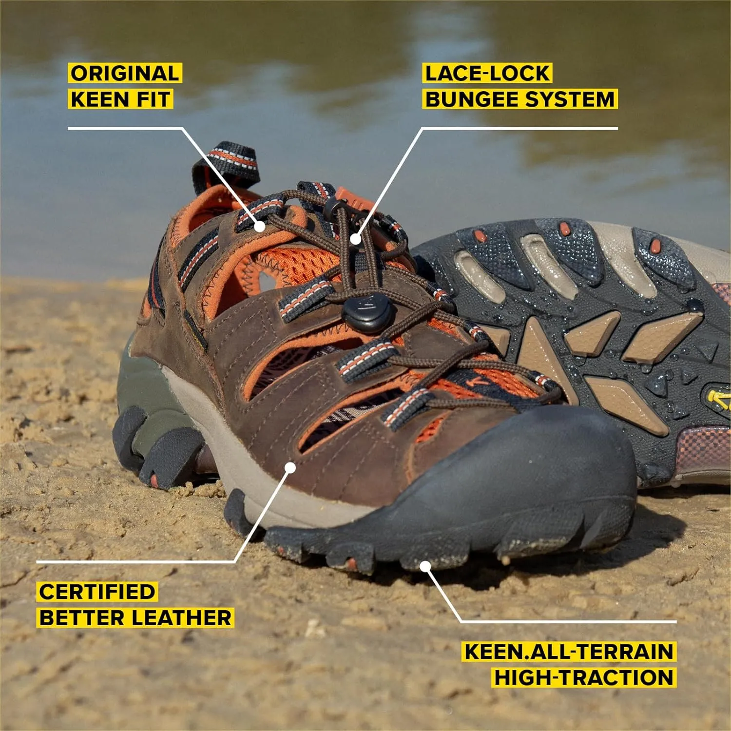 KEEN Men's Arroyo 2?Closed Toe Hiking Sandals