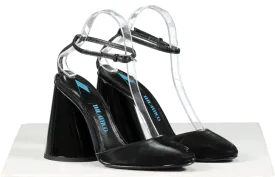 the Attico Black Luz Slingback Pumps 105 UK 5 EU 38 👠