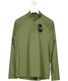 Under Armour Green Men's Ua Tech™ ½ Zip Long Sleeve UK M